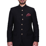 Chokore Pocket square in red and navy blue - Plaids line