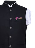 Chokore yellow and pink dotted Silk Pocket Square