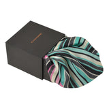 Chokore 2-in-1 Pink & Light Blue Silk Pocket Square