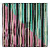 Chokore 2-in-1 Pink & Light Blue Silk Pocket Square