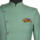 Chokore Multicolor Silk Pocket Square from the Plaids Line