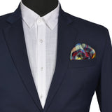 Chokore Multicolor Silk Pocket Square from the Plaids Line
