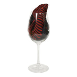 Chokore Red Silk Pocket square for Men
