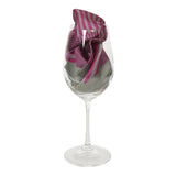 Chokore Pink & Light Grey Silk Pocket Square