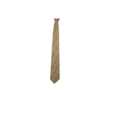 Chokore Multi-color Silk Tie & Plain Mehandi Green Silk Pocket Square set