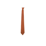 Chokore Red and Lemon Green Silk Tie from Plaids line & Plain Pink color Silk Pocket Square set