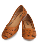 YAHE Women's Faux Leather Bellies