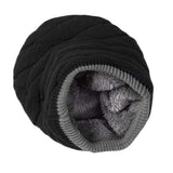 Men's and Women's Soft Lined Thick Knit Warm Winter Skull Cap