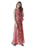 MsFQ Women's A-Line Maxi Dress