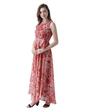 MsFQ Women's A-Line Maxi Dress