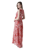 MsFQ Women's A-Line Maxi Dress