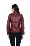 Girls Shopping Leather Full Sleeve Casual Jacket for Women | Girls