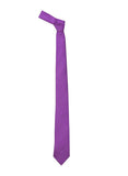Chokore Purple color silk tie & Magenta & PurpleSilk  Pocket Square set