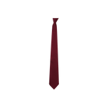 Chokore Burgundy color Plain Silk Tie & Two-in-one Burgundy & Blue Pure Satin Silk Pocket Square set