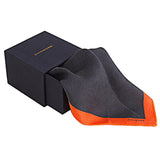 Chokore Blue & Burgundy Pocket Square - the Squared line