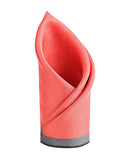 Chokore Red and Grey Pure Silk Pocket Square