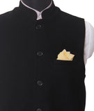 Chokore Cream / Off White Colour Pure Silk Pocket Square, from the Solids Line