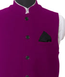 Chokore Black Colour Pure Silk Pocket Square, from the Solids Line