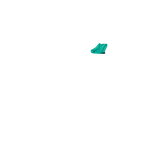 Chokore Turquoise Pure Silk Pocket Square, from the Solids Line