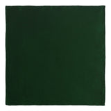 Chokore Forest Green Colour Pure Silk Pocket Square, from the Solids Line