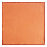 Chokore Rust Colour Pure Silk Pocket Square, from the Solids Line