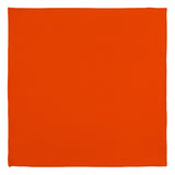Chokore Spicy Orange Pure Silk Pocket Square, from the Solids Line