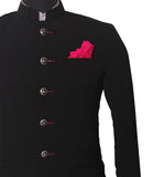 Chokore Teaberry Pure Silk Pocket Square, from the Solids Line
