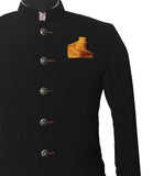 Chokore Caramel Colour Pure Silk Pocket Square, from the Solids Line