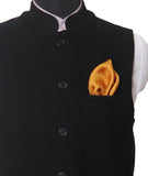 Chokore Caramel Colour Pure Silk Pocket Square, from the Solids Line
