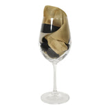 Chokore 2-in-1 Beige & Black Silk Pocket Square from the Solids Line