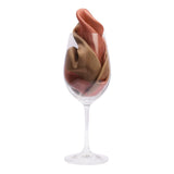 Chokore 2-in-1 Beige & Marsela Silk Pocket Square from the Solids Line