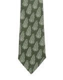 Chokore Grey & White Silk Tie - Indian at Heart line