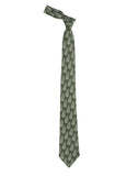 Chokore Grey & White Silk Tie - Indian at Heart line