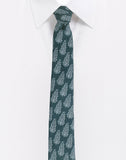 Chokore Blue & White Silk Tie - Indian at Heart line