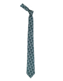 Chokore Blue & White Silk Tie - Indian at Heart line