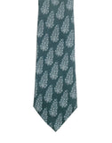 Chokore Blue & White Silk Tie - Indian at Heart line