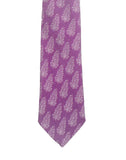 Chokore Purple & Grey Silk Tie - Indian at Heart line