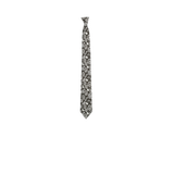 Chokore Black & Grey Silk Tie - Indian at Heart line