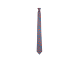 Chokore Red & Blue Silk Tie - Indian at Heart line