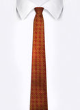 Chokore Red & Yellow Silk Tie - Indian At Heart range