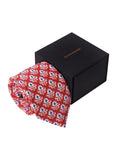 Chokore Red & White Silk Tie - Indian at Heart range