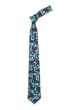 Chokore Light & Dark Blue Silk Tie - Indian At Heart range