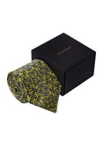 Chokore Yellow & Blue Silk Tie - Indian At Heart range