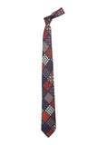 Chokore Blue & Red Silk Tie  - Indian At Heart range