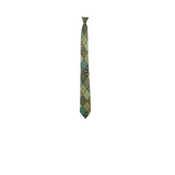Chokore Yellow & Light Green Silk Tie  - Indian At Heart range