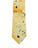 Chokore Rust & Brown Silk Tie - Marble line
