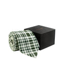 Chokore Black & Grey Silk Tie - Plaids line