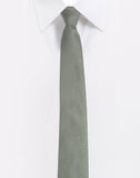 Chokore Dark Grey Twill Silk Tie - Solids line