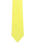 Chokore Lemon Green Twill Silk Tie - Solids line