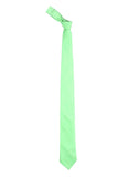 Chokore Sea Green Twill Silk Tie - Solids line